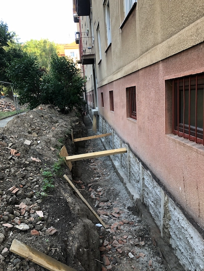 Sanace základů a opravy zdiva